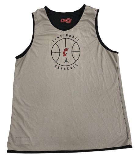 Dan Skillings Jr. Cincinnati Basketball Player Exclusive Reversible Practice Jersey (Size L)