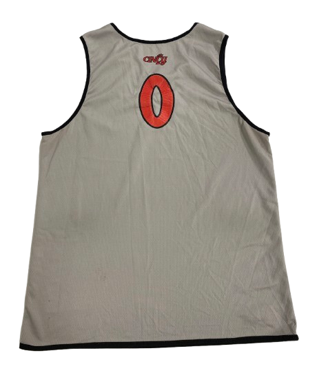 Dan Skillings Jr. Cincinnati Basketball Player Exclusive Reversible Practice Jersey (Size L)