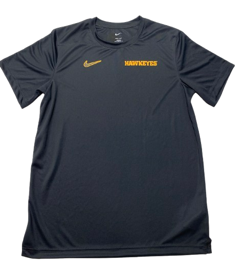 Payton Sandfort Iowa Basketball Team Issued Workout Shirt (Size LT)