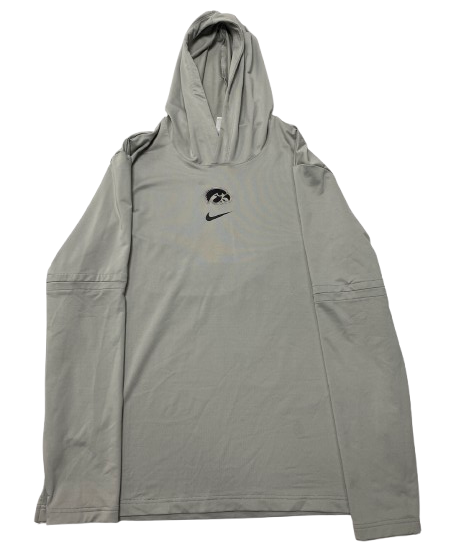 Payton Sandfort Iowa Basketball Team Issued Performance Hoodie (Size XL)