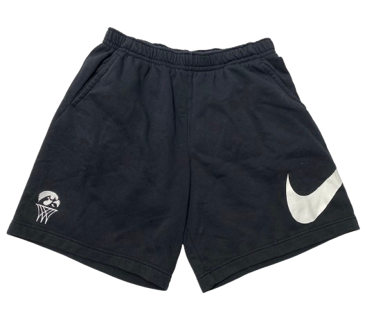 Payton Sandfort Iowa Basketball Player Exclusive Sweatshorts (Size XL)