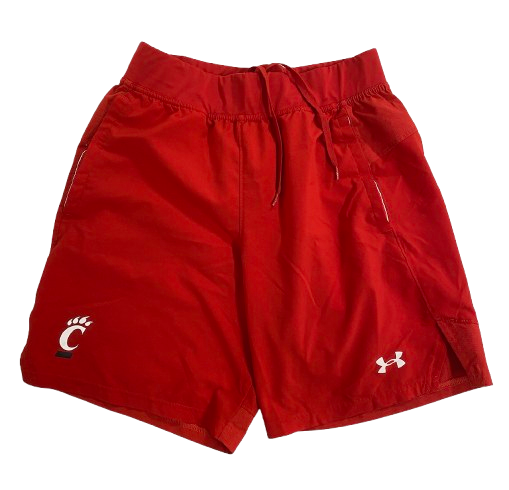 Cincinatti Football Team Issued Workout Shorts (Size S)