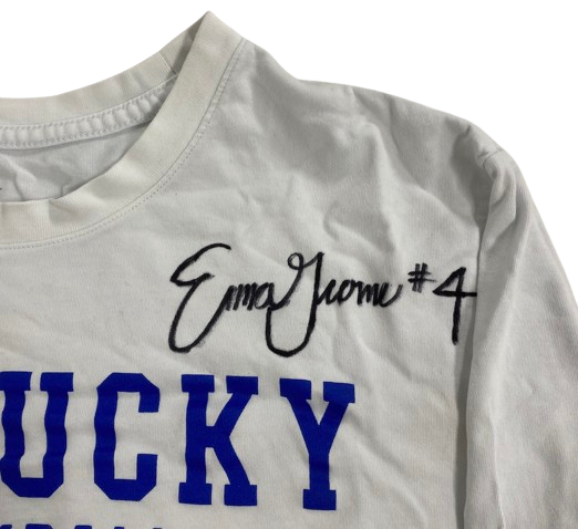 Emma Grome Kentucky Volleyball SIGNED Player Exclusive Practice Shirt (Size L)