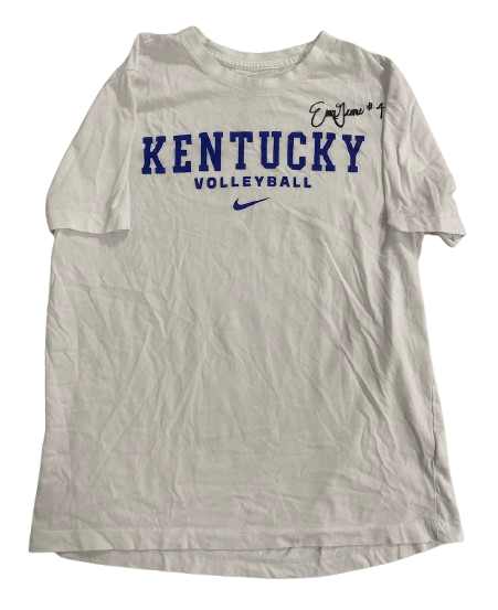 Emma Grome Kentucky Volleyball SIGNED Player Exclusive Practice Shirt (Size L)