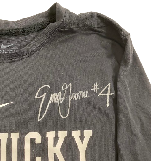 Emma Grome Kentucky Volleyball SIGNED Player Exclusive Practice Shirt (Size M)
