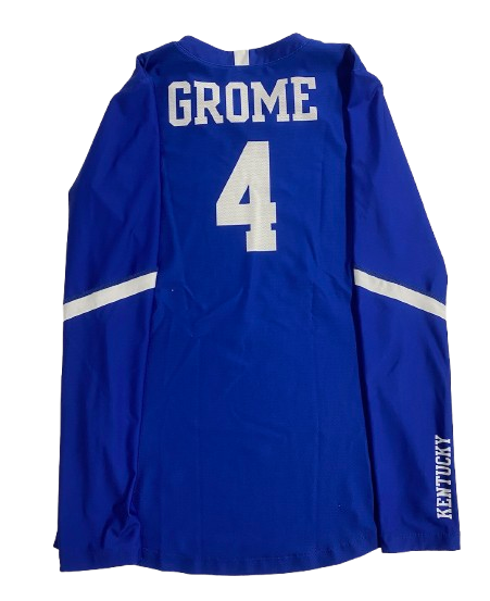 Emma Grome Kentucky Volleyball SIGNED Game Worn Jersey (Size M)