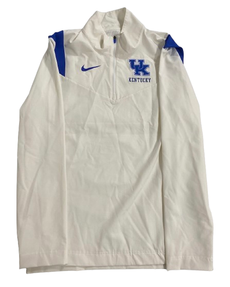 Emma Grome Kentucky Volleyball Team Issued Quarter-Zip Jacket (Size S)