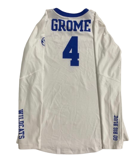 Emma Grome Kentucky Volleyball SIGNED Game Worn Jersey (Size M)