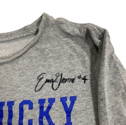 Emma Grome Kentucky Volleyball SIGNED Player Exclusive Practice Shirt (Size L)