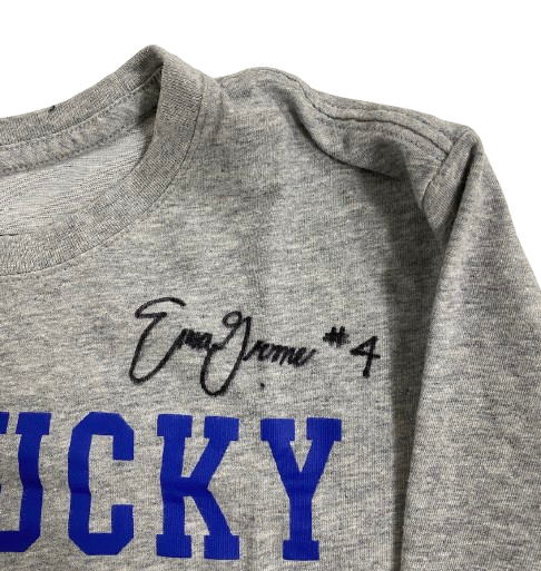 Emma Grome Kentucky Volleyball SIGNED Player Exclusive Practice Shirt (Size M)