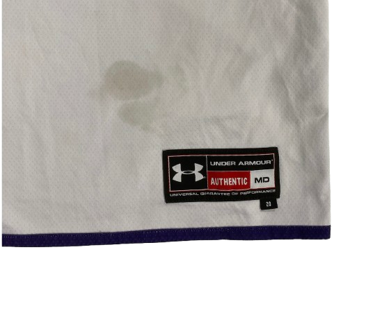 Ty Berry Northwestern Basketball Player Exclusive Reversible Practice Jersey (Size M)