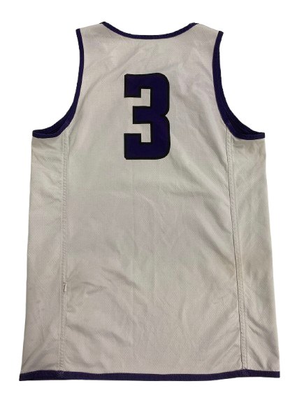Ty Berry Northwestern Basketball Player Exclusive Reversible Practice Jersey (Size M)
