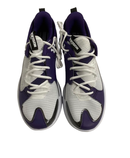 Ty Berry Northwestern Basketball Player Exclusive Shoes (Size 12) - New