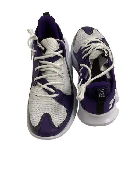 Ty Berry Northwestern Basketball Player Exclusive Shoes (Size 12) - New