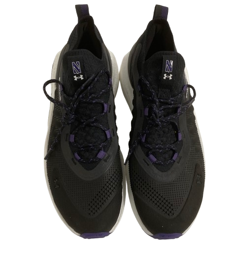Ty Berry Northwestern Basketball Player Exclusive Shoes (Size 12)