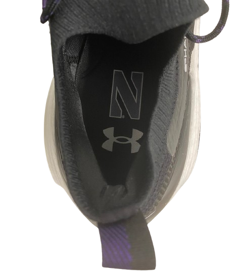 Ty Berry Northwestern Basketball Player Exclusive Shoes (Size 12)