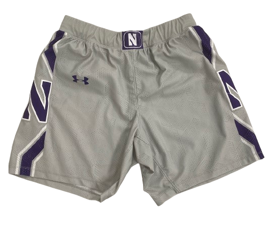 Ty Berry Northwestern Basketball Game Worn Shorts (Size M)
