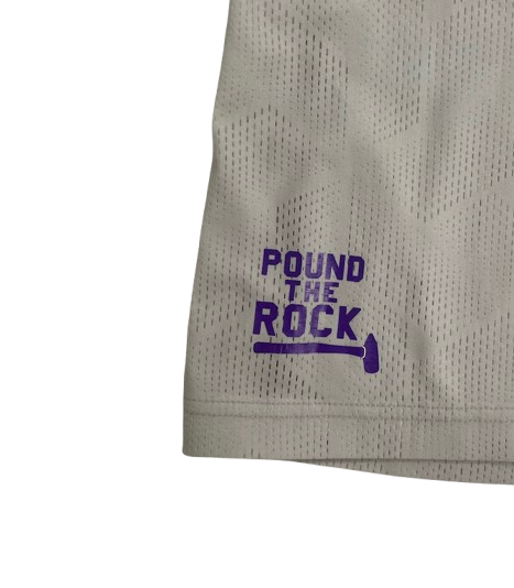 Ty Berry Northwestern Basketball Game Worn Jersey (Size M)