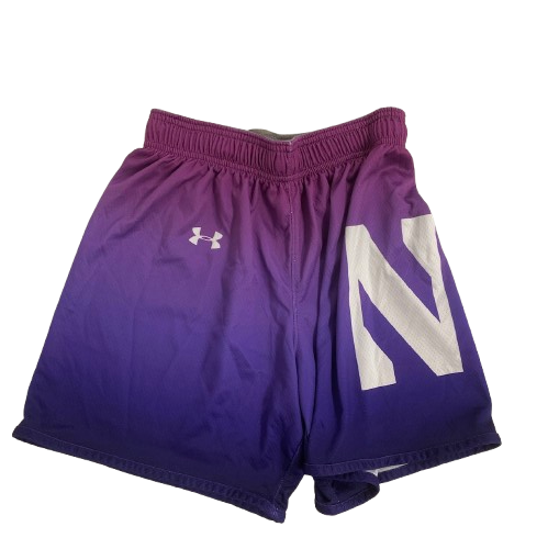 Ty Berry Northwestern Basketball Player Exclusive Practice Shorts (Size M)