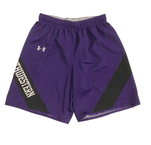 Ty Berry Northwestern Basketball Player Exclusive Practice Shorts (Size M)