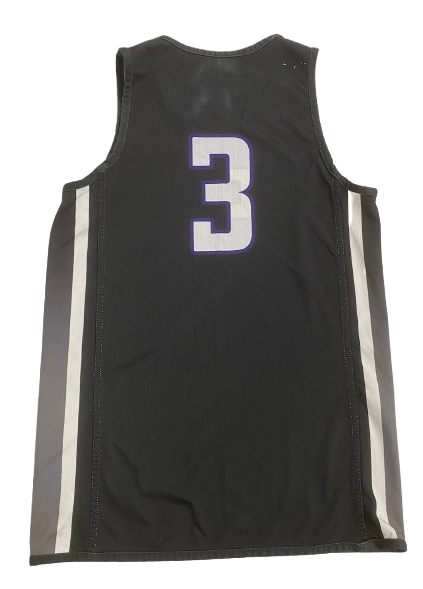 Ty Berry Northwestern Basketball Player Exclusive Reversible Practice Jersey (Size M)