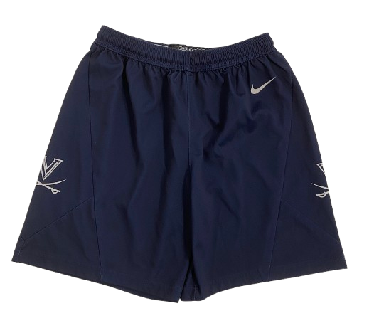 Jalen Warley Virginia Basketball Player Exclusive Practice Shorts (Size M)