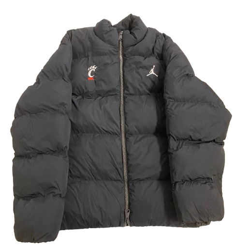 CJ Fredrick Cincinnati Basketball Player Exclusive Heavy Duty Winter Jacket (Size L)