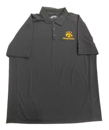 CJ Fredrick Iowa Basketball Player Exclusive Polo Shirt (Size XXL)