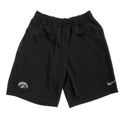 CJ Fredrick Iowa Basketball Player Exclusive Sweatshorts (Size L)