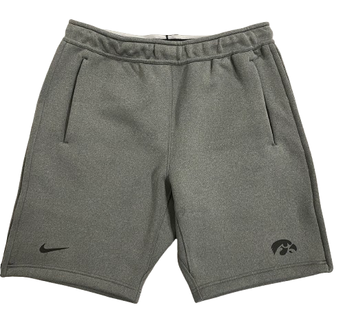 CJ Fredrick Iowa Basketball Player Exclusive Sweatshorts (Size L)