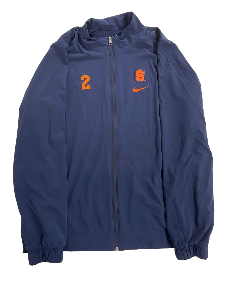 Trebor Pena Syracuse Football Player Exclusive Travel Jacket with 