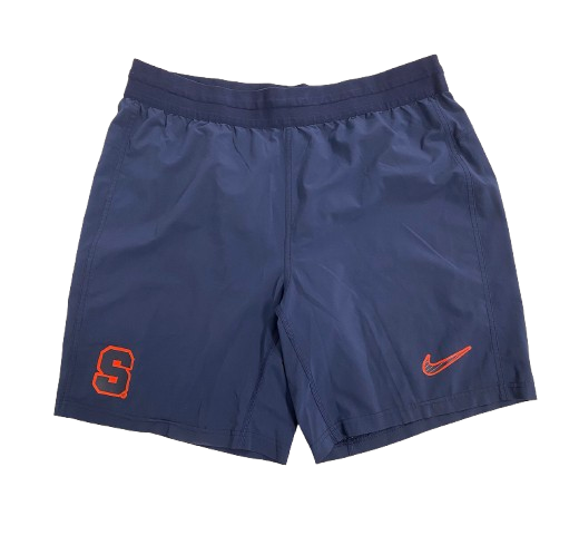Trebor Pena Syracuse Football Team Issued Workout Shorts (Size M)