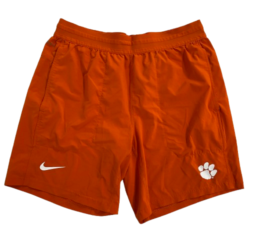 Hamp Greene Clemson Football Team Issued Workout Shorts (Size M)