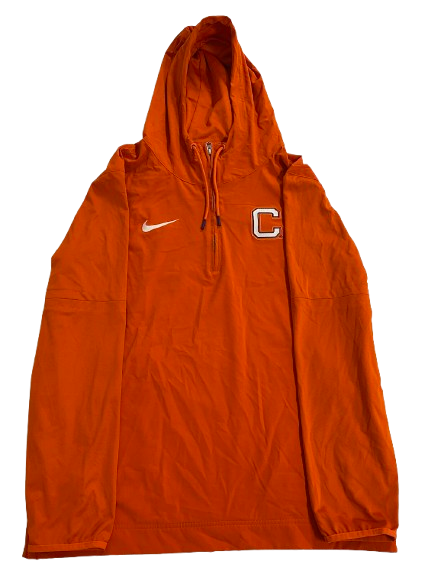 Hamp Greene Clemson Football Player Exclusive Quarter-Zip Jacket (Size L)