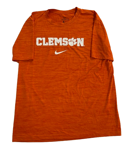 Hamp Greene Clemson Football Team Issued Workout Shirt (Size L)
