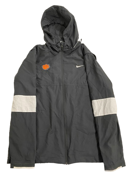Hamp Greene Clemson Football Player Exclusive Jacket with Pack-Away Hood (Size L)