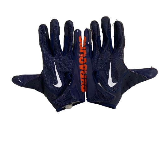 Trebor Pena Syracuse Football Player Exclusive Gloves (Size L)