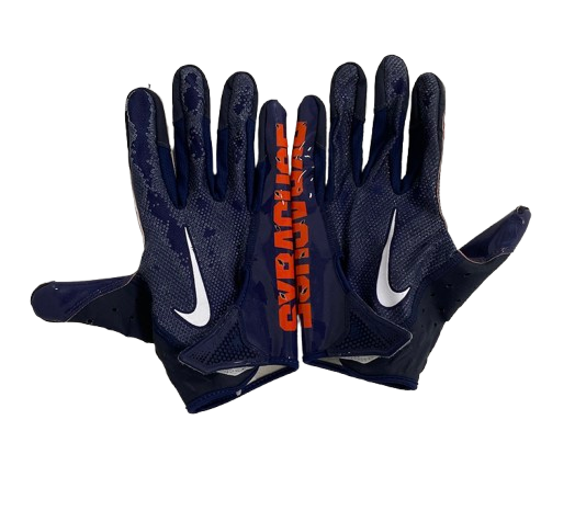 Trebor Pena Syracuse Football Player Exclusive Gloves (Size L)