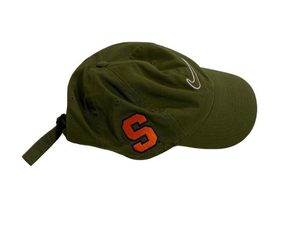 Trebor Pena Syracuse Football Team Issued Hat with American Flag