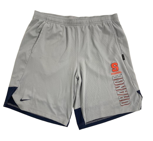 Trebor Pena Syracuse Football Team Issued Workout Shorts (Size L)