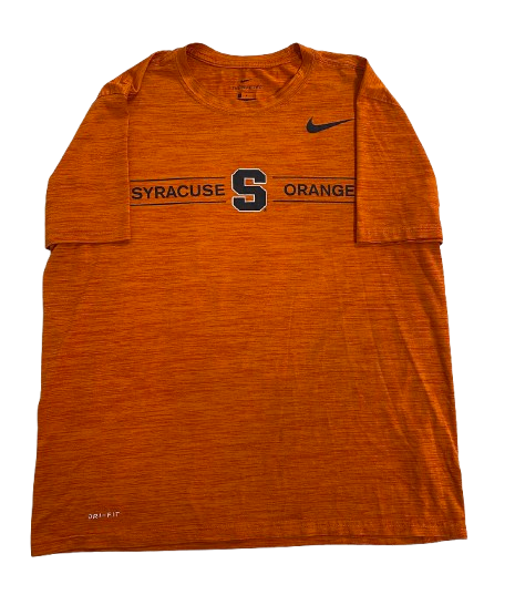 Trebor Pena Syracuse Football Team Issued Workout Shirt (Size L)