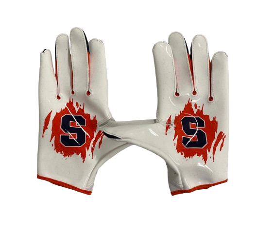 Trebor Pena Syracuse Football Player Exclusive Gloves (Size L)