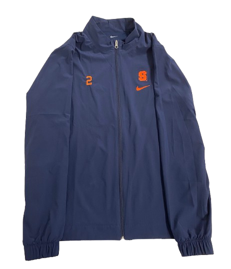 Trebor Pena Syracuse Football Player Exclusive Travel Jacket with 