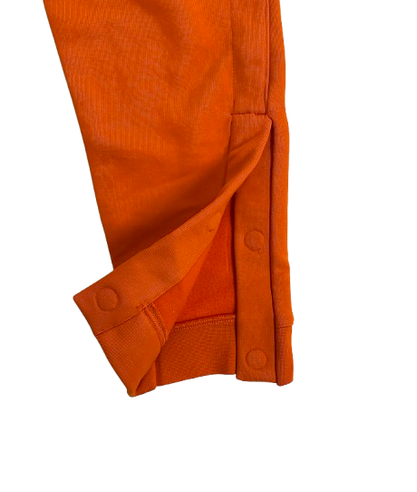 Hamp Greene Clemson Football Player Exclusive Sweatpants with Magnetic Bottoms (Size M)