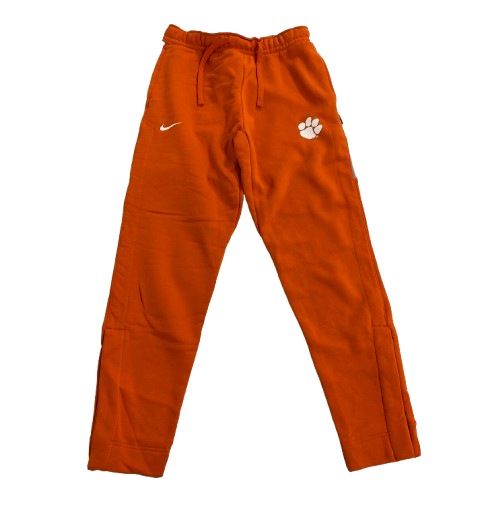 Hamp Greene Clemson Football Player Exclusive Sweatpants with Magnetic Bottoms (Size M)