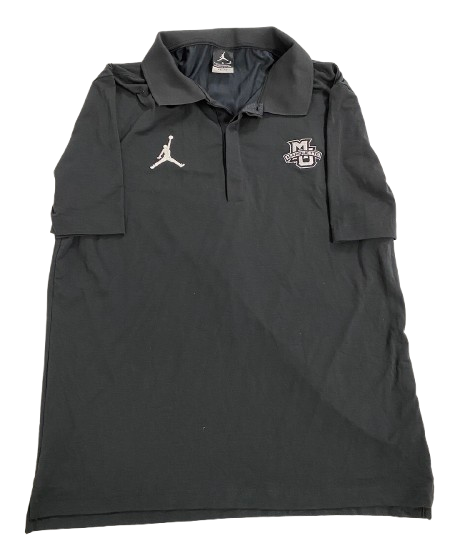 Justin Lewis Marquette Basketball Team Issued Travel Polo Shirt (Size L)