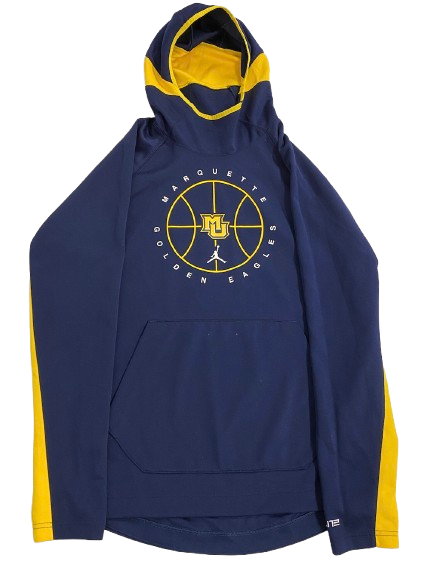 Justin Lewis Marquette Basketball Player Exclusive Sweatshirt (Size LT)