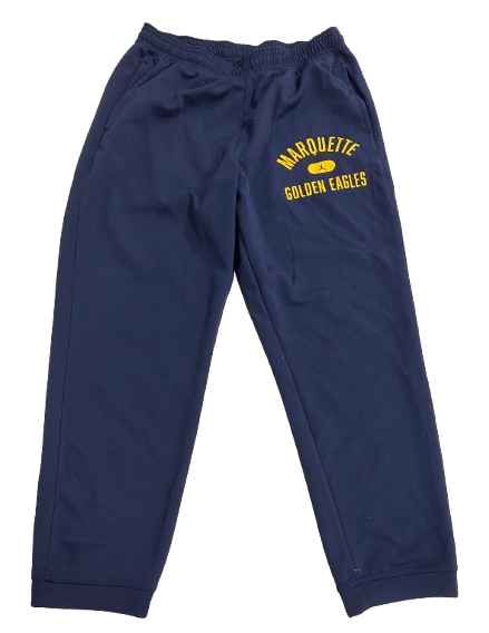 Justin Lewis Marquette Basketball Team Issued Sweatpants (Size XL)