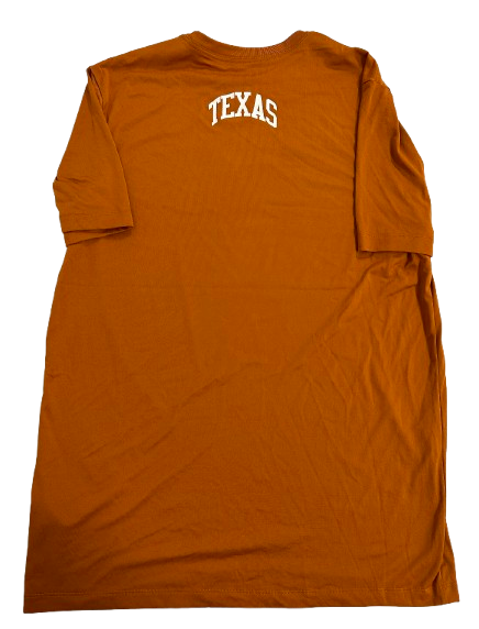 Arthur Kaluma Texas Basketball Team Issued Workout Shirt (Size L)