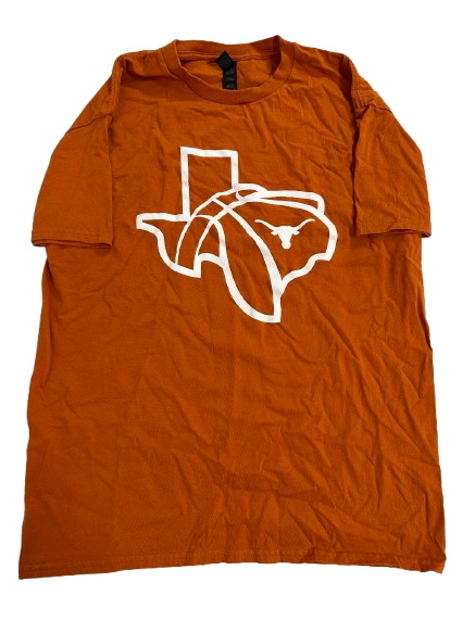 Arthur Kaluma Texas Basketball Team Issued Workout Shirt (Size L)